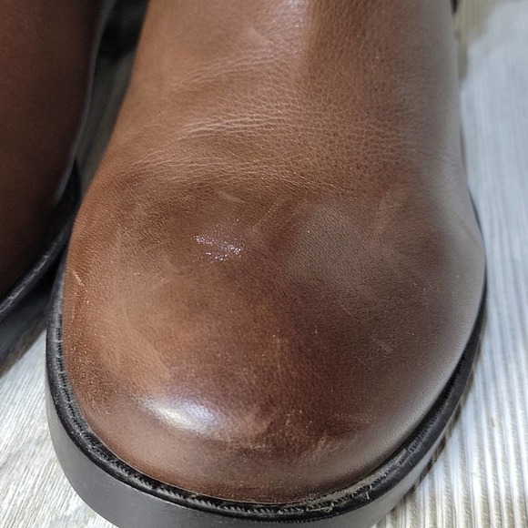 Nine West Tall Brown Leather Boots - Picture 5 of 16